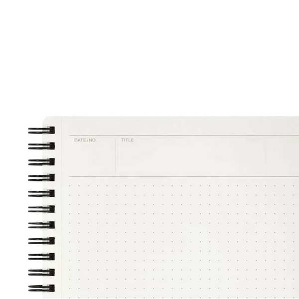 画像をギャラリービューアに読み込む, Maruman Mnemosyne A5 Notebook - Dot Grid (Black)