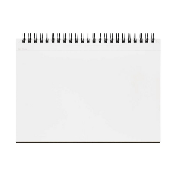 画像をギャラリービューアに読み込む, Maruman Mnemosyne A5 Notebook - Landscape / Blank (Black)