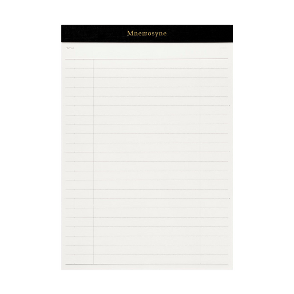 画像をギャラリービューアに読み込む, Maruman Mnemosyne A5 Notepad Refill - Ruled / Pack of 3