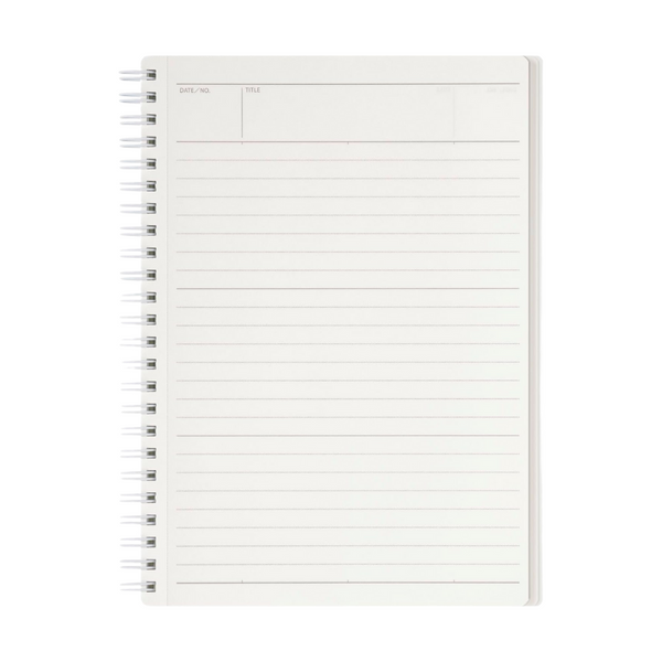 이미지를 갤러리 뷰어에 로드 , Maruman Mnemosyne A5 Softcover Notebook - White