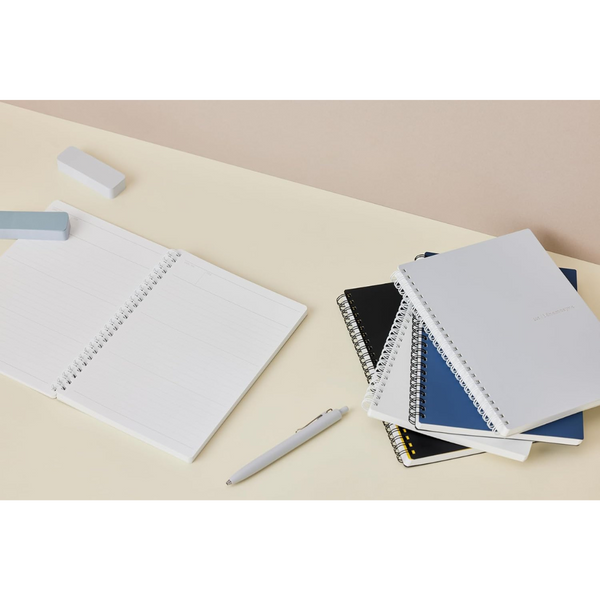 이미지를 갤러리 뷰어에 로드 , Maruman Mnemosyne A5 Softcover Notebook - White