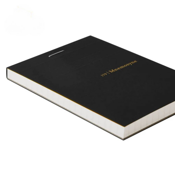 将图片加载到图库查看器,Maruman Mnemosyne A7 Memo Pad - Graph (Black)