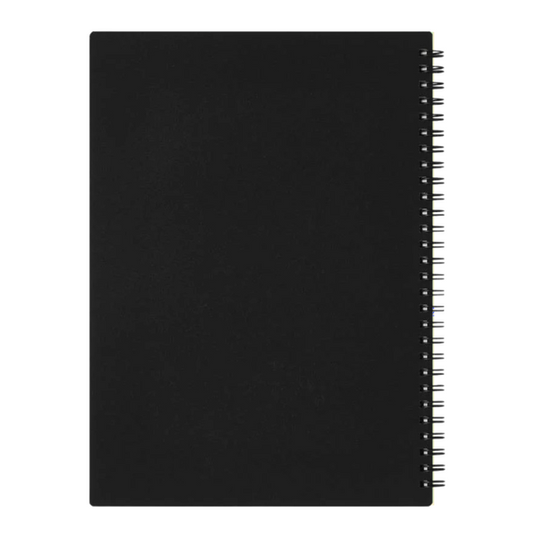 이미지를 갤러리 뷰어에 로드 , Maruman Mnemosyne B5 Notebook - Ruled (Black)