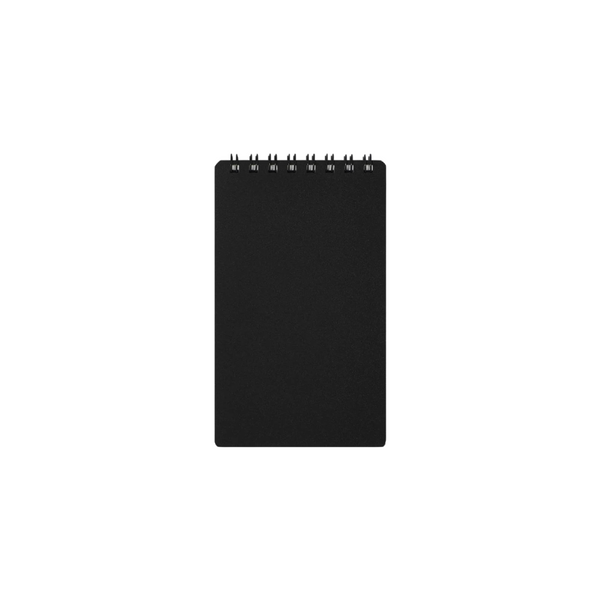 Load image into Gallery viewer, Maruman Mnemosyne Modified B7 Twin Ring Memo Pad - Lined (Black)