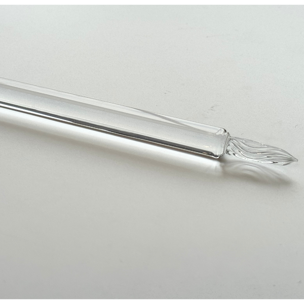 将图片加载到图库查看器,Matsubokkuri Tsubutsubu Glass Fountain Pen - Clear