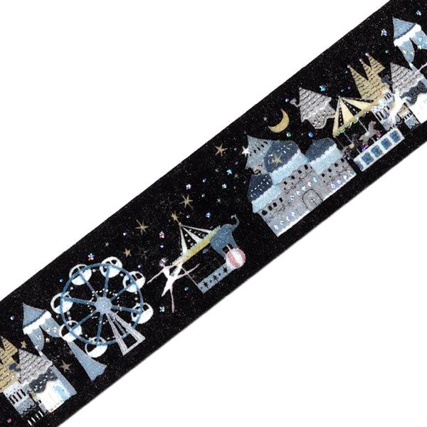 Load image into Gallery viewer, BGM Foil Stamping Masking Tape - Midnight Amusement Park