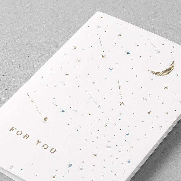 이미지를 갤러리 뷰어에 로드 , Midori Card - Letterpress Printing Stars