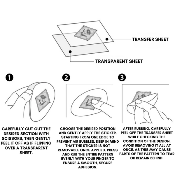将图片加载到图库查看器,Midori Glossy Transfer Sticker - Monster