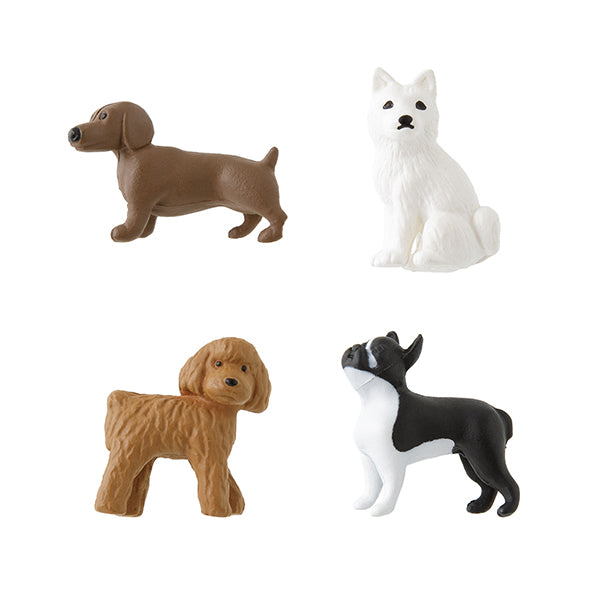 将图片加载到图库查看器,Midori Miniature Magnet - Dog B (Set of 4)