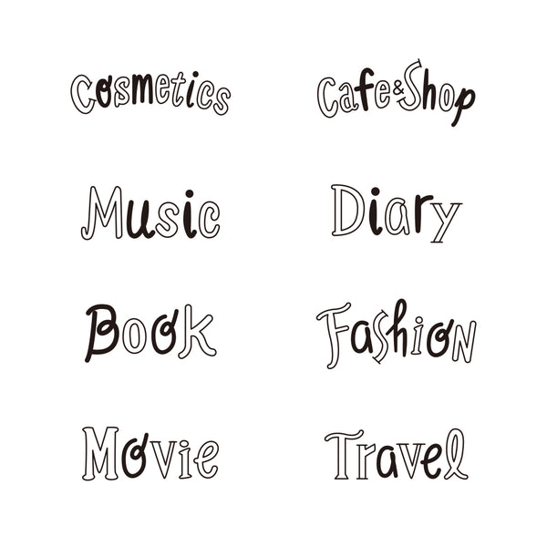 Load image into Gallery viewer, Midori Paintable Rotating Stamp Dial - Title