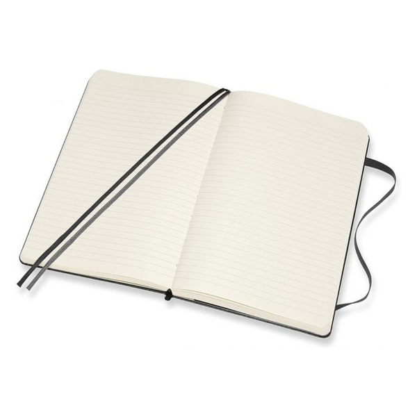 Load image into Gallery viewer, Moleskine Hardcover Classic Notebook - Ruled / Large / Black