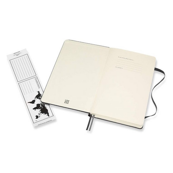 Load image into Gallery viewer, Moleskine Hardcover Classic Notebook - Ruled / Large / Black