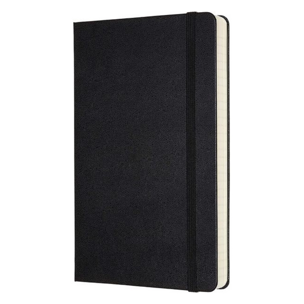 Load image into Gallery viewer, Moleskine Hardcover Classic Notebook - Ruled / Large / Black