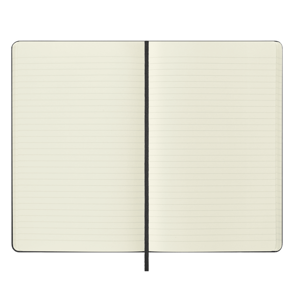 Load image into Gallery viewer, Moleskine Hardcover Classic Notebook - Ruled / Large / Black
