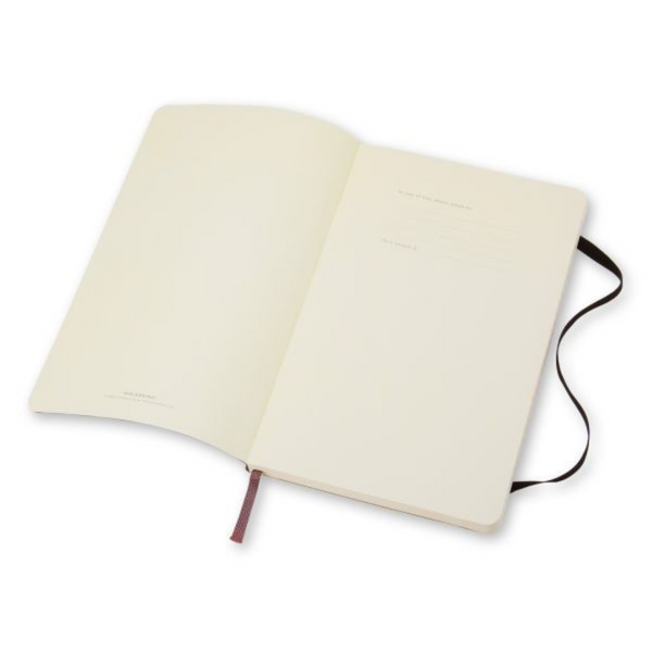 Load image into Gallery viewer, Moleskine Softcover Classic Notebook - Ruled / Large / Black
