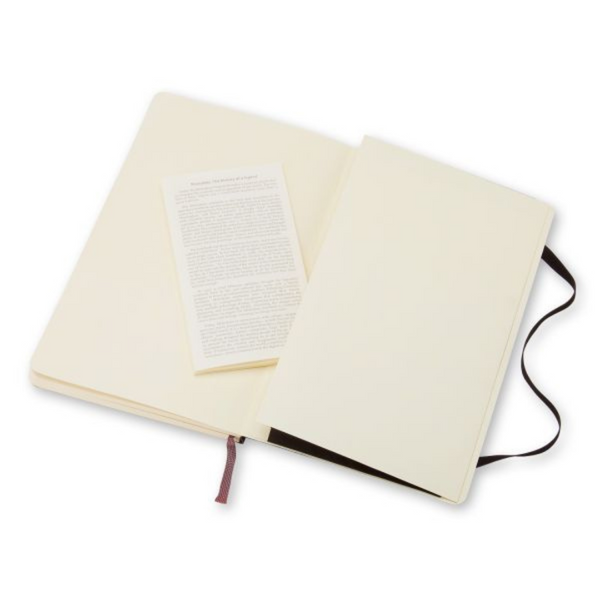 Load image into Gallery viewer, Moleskine Softcover Classic Notebook - Ruled / Large / Black