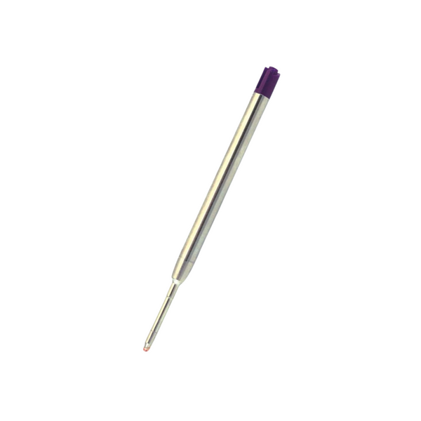 이미지를 갤러리 뷰어에 로드 , Monteverde Soft Roll Ballpoint Refill To Fit Parker Ballpoint Pen (Pack of 2) - Purple / Medium