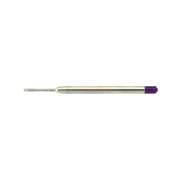 이미지를 갤러리 뷰어에 로드 , Monteverde Soft Roll Ballpoint Refill To Fit Parker Ballpoint Pen (Pack of 2) - Purple / Medium