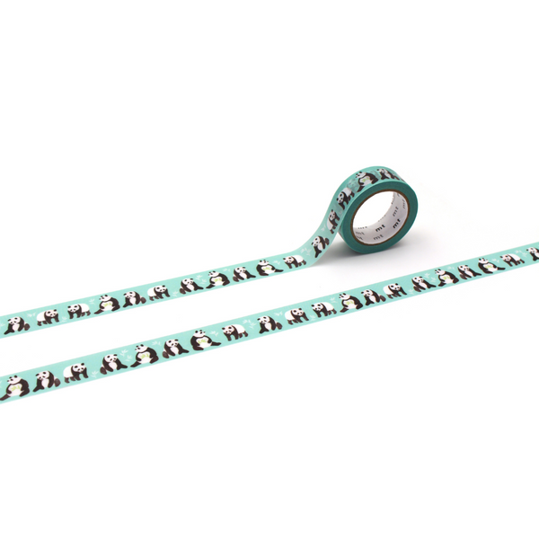 画像をギャラリービューアに読み込む, Mt x Maruichikyu Washi Tape - Panda