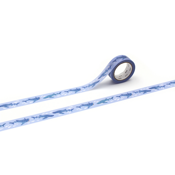 画像をギャラリービューアに読み込む, Mt x Maruichikyu Washi Tape - Whale Shark