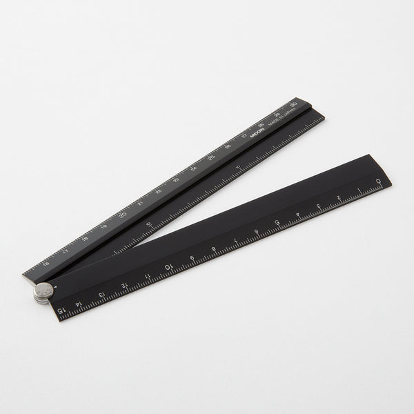Load image into Gallery viewer, Midori Aluminum Multiple Ruler (30cm)
