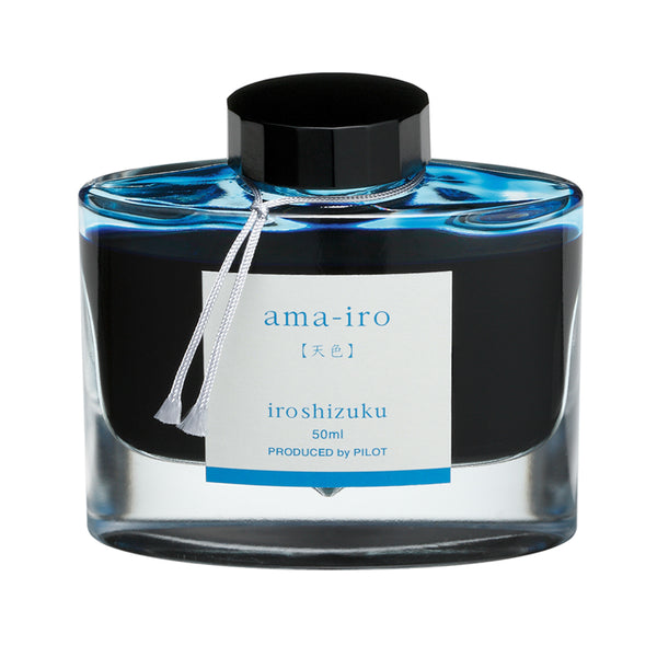 Load image into Gallery viewer, Pilot Iroshizuku 50ml Ink Bottle Fountain Pen Ink - Ama-iro (Sky Blue)