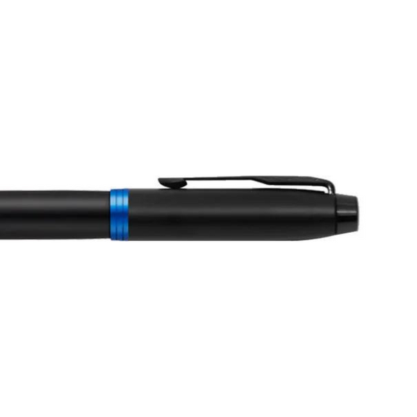 将图片加载到图库查看器,Parker IM PROFESSIONAL Vibrant Ring BT Rollerball Pen Marine Blue