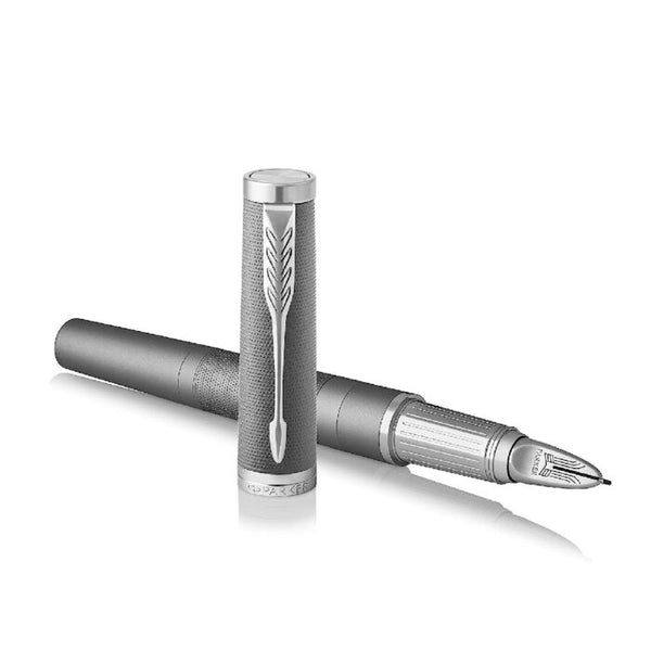 Load image into Gallery viewer, Parker Ingenuity Large Chrome Deluxe CT 5th Technology Pen