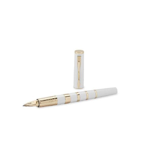 Load image into Gallery viewer, Parker Ingenuity Small Pearl & Metal Gold Trim 5th Technology Pen