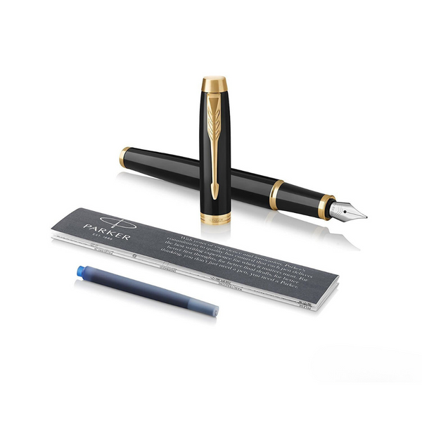 Load image into Gallery viewer, Parker IM Black GT Fountain Pen