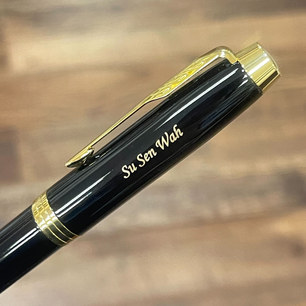 画像をギャラリービューアに読み込む, パーカー IM ブラック GT ローラーボールペン