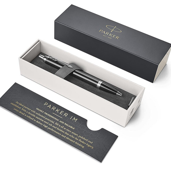 画像をギャラリービューアに読み込む, パーカー IM ブラック CT ボールペン