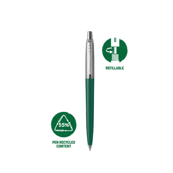 이미지를 갤러리 뷰어에 로드 , Parker Jotter Originals Ballpoint Pen - Forest Green