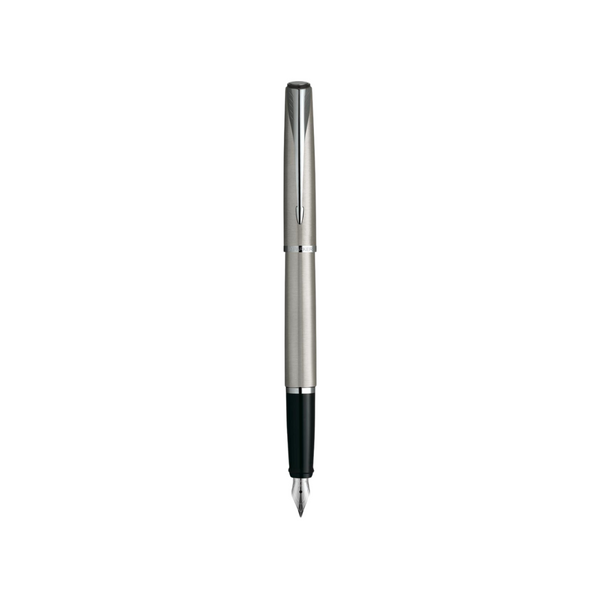 이미지를 갤러리 뷰어에 로드 , Parker Latitude Stainless Steel CT Silver Nib Fountain Pen - Medium Nib