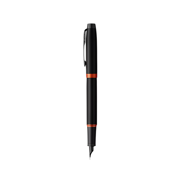 Load image into Gallery viewer, Parker IM PROFESSIONAL Vibrant Ring BT Fountain Pen Flame Orange