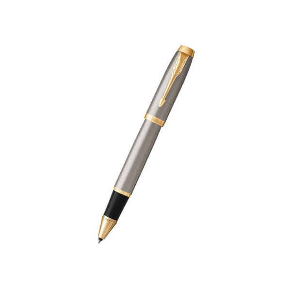 画像をギャラリービューアに読み込む, Parker IM ブラッシュメタル GT ローラーボールペン