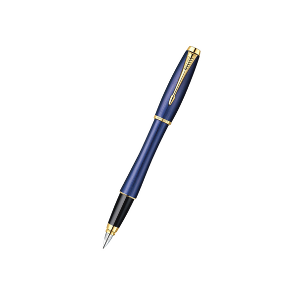 Load image into Gallery viewer, Parker Urban Premium Fountain Pen - Penman Blue with Gold Trims