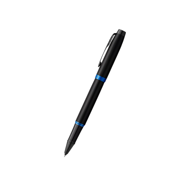 将图片加载到图库查看器,Parker IM PROFESSIONAL Vibrant Ring BT Rollerball Pen Marine Blue