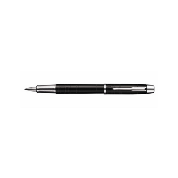 Load image into Gallery viewer, Parker IM Premium Fountain Pen - Matte Black with Chrome Trims