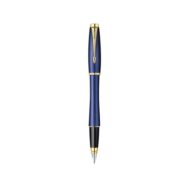 Load image into Gallery viewer, Parker Urban Premium Fountain Pen - Penman Blue with Gold Trims