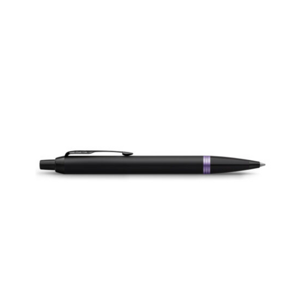 将图片加载到图库查看器,Parker IM PROFESSIONAL Vibrant Ring Ballpoint Pen Amethyst Purple