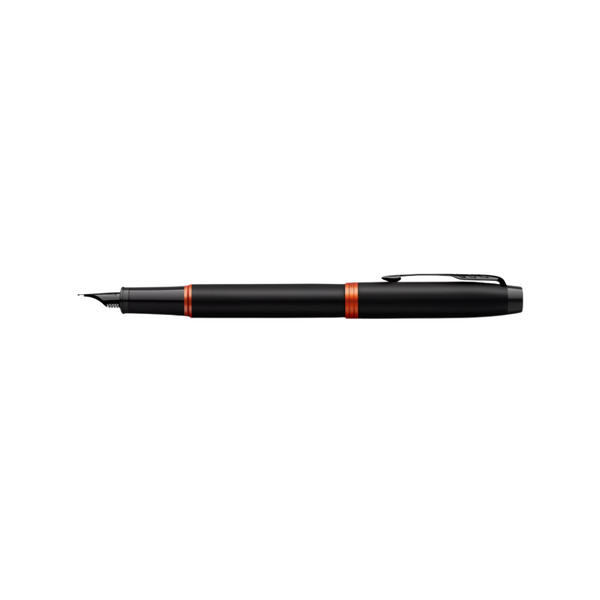 Load image into Gallery viewer, Parker IM PROFESSIONAL Vibrant Ring BT Fountain Pen Flame Orange