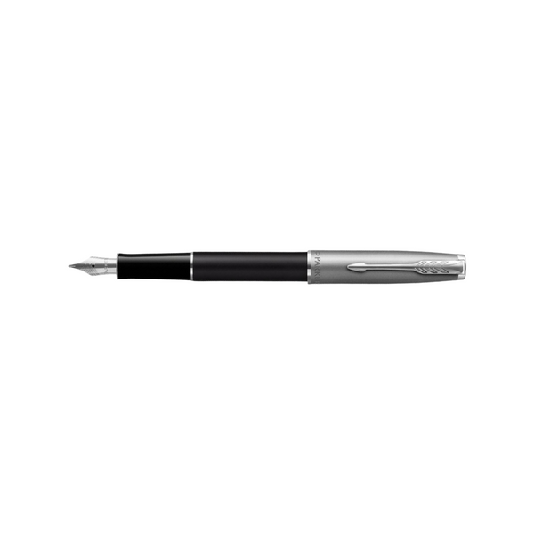 将图片加载到图库查看器,Parker Sonnet Essentials Fountain Pen Black CT - Medium