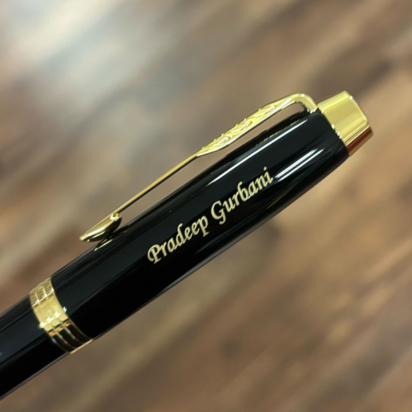 画像をギャラリービューアに読み込む, パーカー IM ブラック GT ローラーボールペン