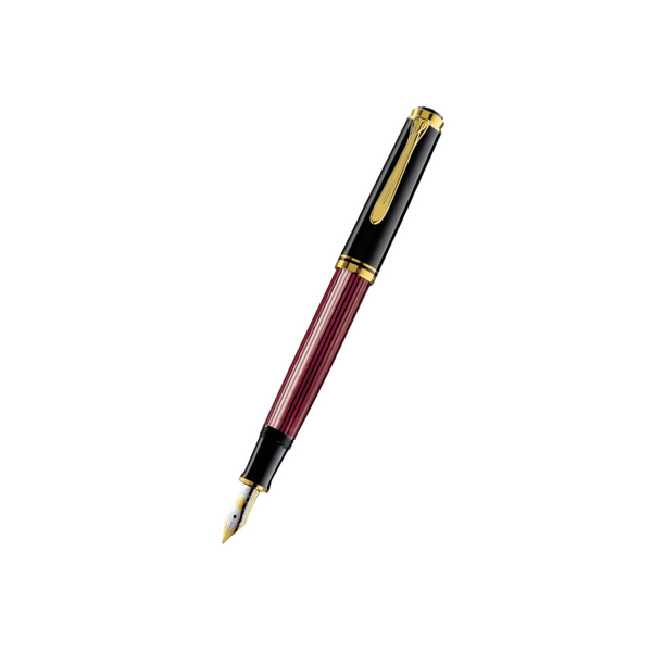 将图片加载到图库查看器,Pelikan Souverän® M400 Fountain Pen Black-Red