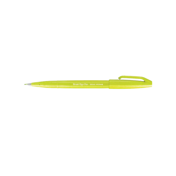 Load image into Gallery viewer, Pentel Brush Sign Pen - Lime Green