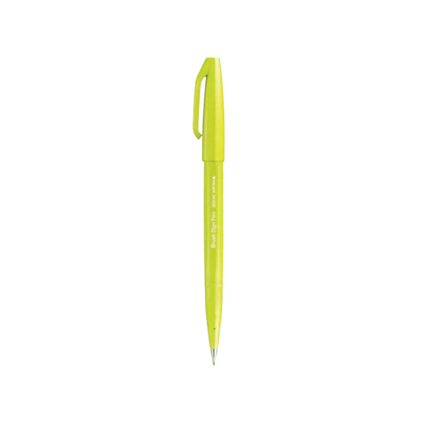 Load image into Gallery viewer, Pentel Brush Sign Pen - Lime Green