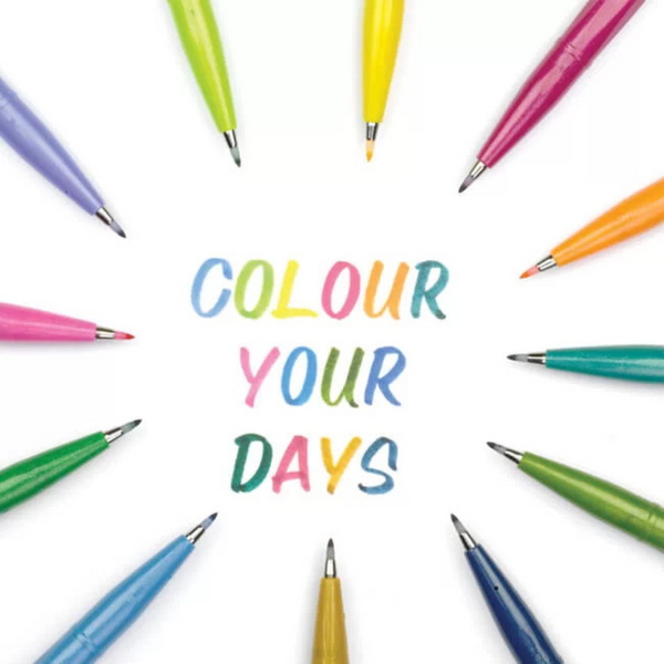 Load image into Gallery viewer, Pentel Brush Sign Pen - All 36 colors