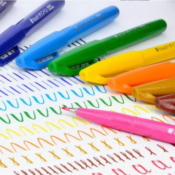 Load image into Gallery viewer, Pentel Brush Sign Pen - All 36 colors