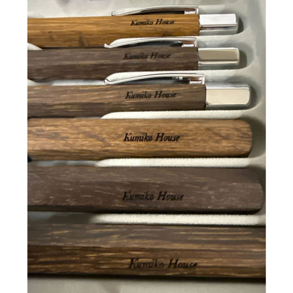 이미지를 갤러리 뷰어에 로드 , Personalized Name Engraving On Faber-Castell Ondoro Pen Smoked Oak using LaserPecker Blue light laser